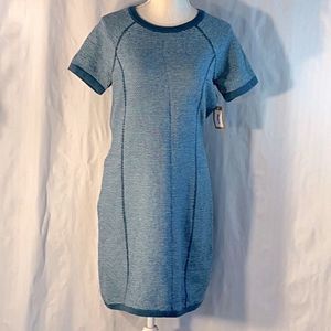 Title Nine Blue Short Sleeve Dress
